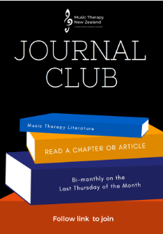 Music Therapy New Zealand Journal Club graphic