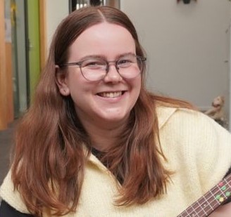 Aelyth Harrison smiling